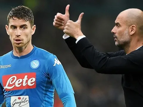 Phản ứng bất ngờ của Pep khi bị Chelsea ‘cướp" Jorginho
