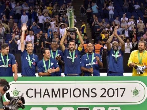 Pires và các đồng đội đăng quang ở giải Star Sixes