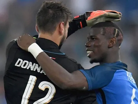 Pogba: 'Donnarumma xứng đáng được tôn trọng'