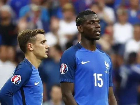 Pogba: 'Griezmann đang trên đường trở thành huyền thoại như Zidane'