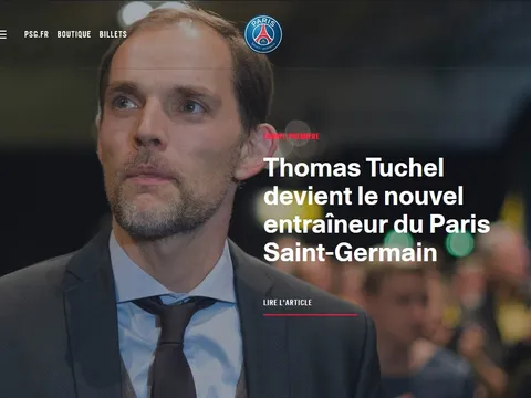 CHÍNH THỨC: Thomas Tuchel tiếp quản ghế nóng ở PSG