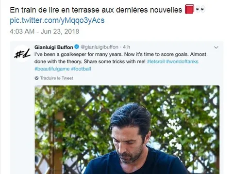 PSG lần đầu 'nhá hàng' về sự xuất hiện của Buffon