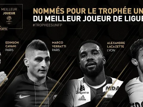 PSG thống trị giải thưởng cá nhân Ligue 1