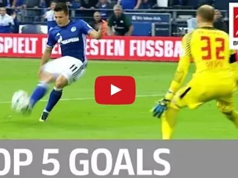Pulisic, Bartra, Leckie và 5 bàn thắng đẹp nhất vòng 1 Bundesliga