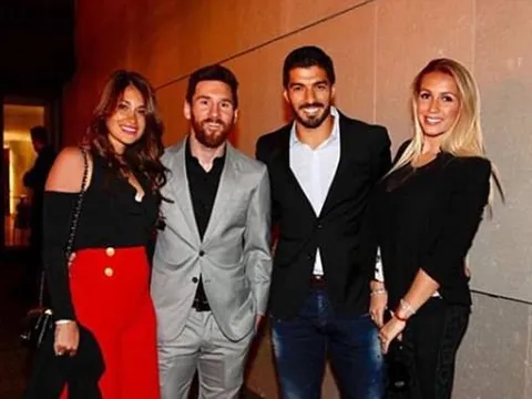 Quên El Clasico, dàn sao Barcelona vui cả đêm cùng dàn WAGs xinh đẹp