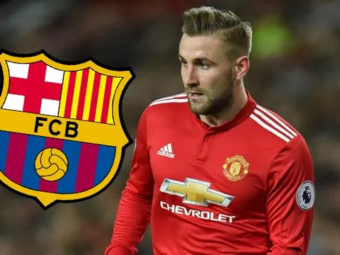 Ra giá hỏi mua, Barca đang rất gần Luke Shaw