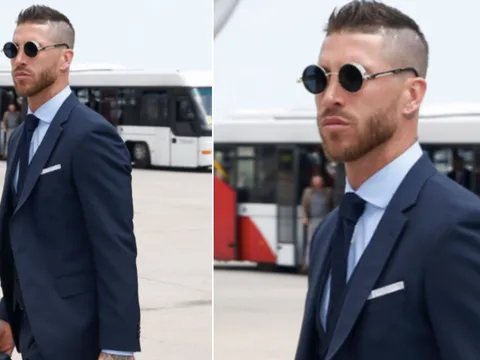 Ramos 'nhai lại' phong cách thời trang lấy may trước chung kết