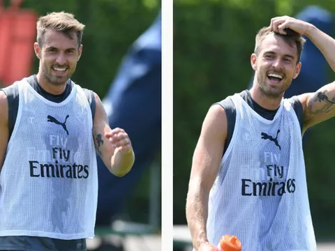 Ramsey cười hết cỡ khi sắp có hợp đồng mới