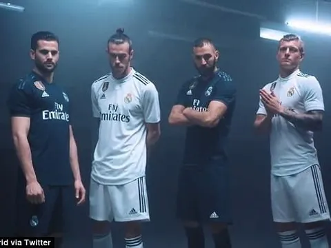 Real khoe áo mới, Ronaldo mất tích