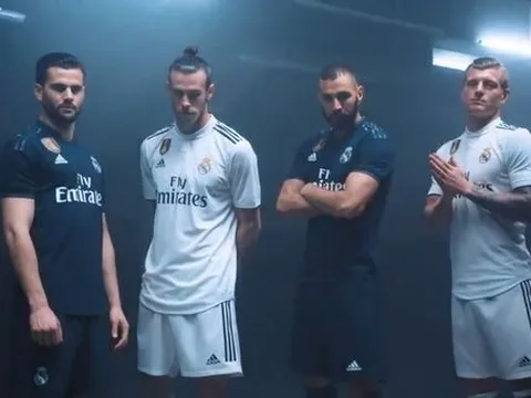 Real công bố áo đấu mùa sau: Có Bale, KHÔNG Ronaldo