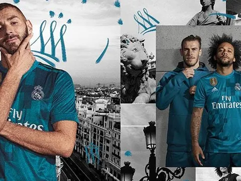 Real Madrid tung áo đấu thứ 3 cực chất