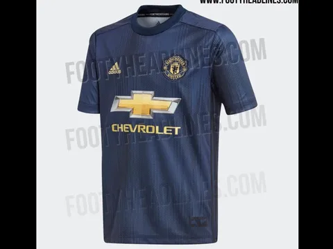Rò rỉ áo đấu thứ 3 cực chất của Man Utd