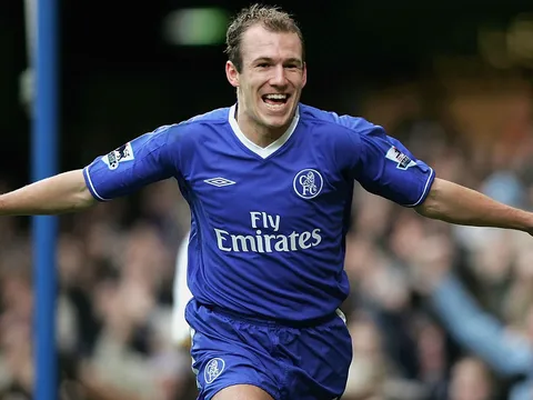 Robben thuở còn tung hoành trên đất Anh