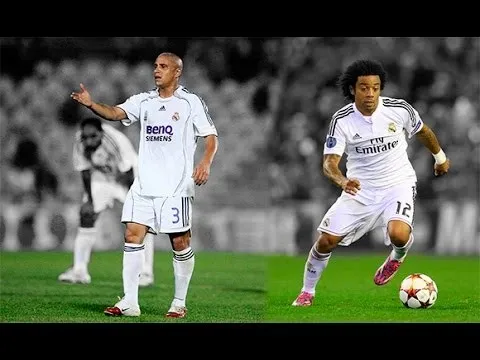 Roberto Carlos vs Marcelo - Quá khứ và hiện tại