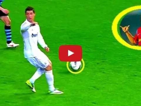 Ronaldinho, Ronaldo, Neymar và kĩ thuật chuyền bóng không cần nhìn