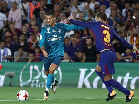 Ronaldo ghi bàn rồi nhận thẻ đỏ, Real đè bẹp Barca ngay tại Camp Nou