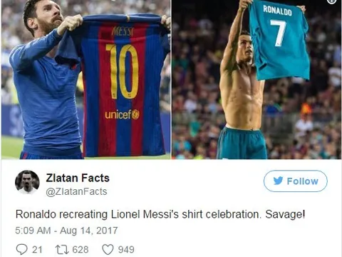 Ronaldo khoe áo 'phản đòn' Messi, fan Real nói gì?
