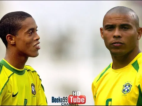 Ronaldo & Ronaldinho song tấu chiến Argentina năm 1999