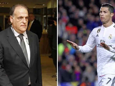 Chủ tịch La Liga: 'Ronaldo rời Real Madrid vì vấn đề thuế'