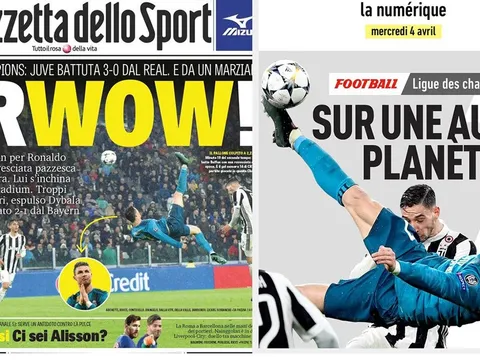 Ronaldo vẽ tuyệt phẩm: Thế giới điên đảo vì CR7