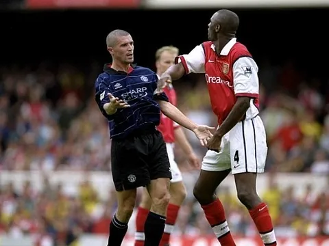Roy Keane & Patrick Vieira - Cặp đôi không đội trời chung