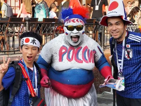 Những màn hóa trang đỉnh của đỉnh tại World Cup 2018