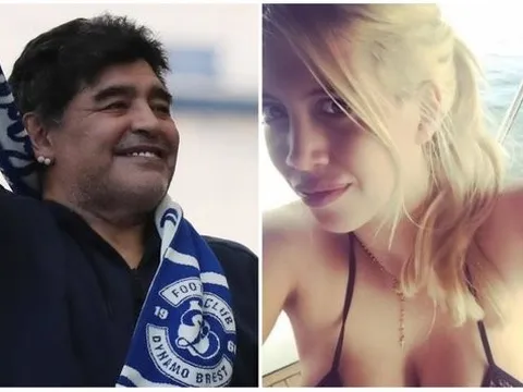 Vợ Icardi từng là tình một đêm của... Maradona?