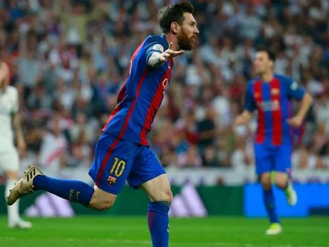 Rực sáng trước Real, Messi được Suarez đưa "lên mây"