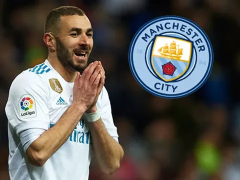 Man City duyệt chi 35 triệu bảng mua tiền đạo 'con cưng' của Perez