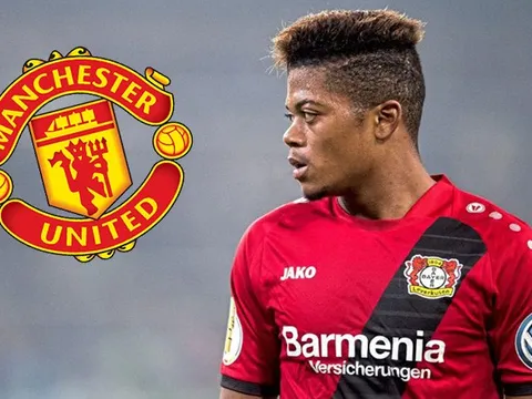 MU bung két 40.5 triệu euro mua sao trẻ Leverkusen về thay Martial?