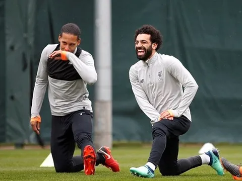 Salah cười thả ga trên sân tập, "ngày phán quyết" của Man City đã tới