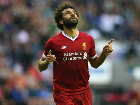 Salah 'mở hàng', Liverpoool thoát thua trước Wigan
