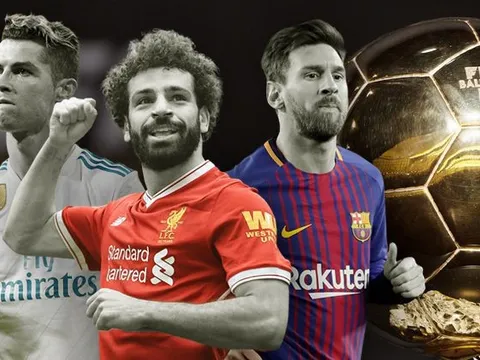 Ronaldo gửi thông điệp mạnh mẽ cho Salah về Quả Bóng Vàng