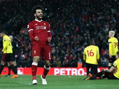 Salah trước cơ hội san bằng kỷ lục của Ronaldo