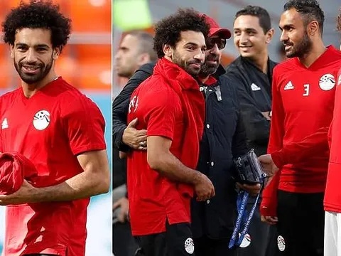 Salah tươi tắn thế này, Ai Cập mở hội, Uruguay lo sốt vó