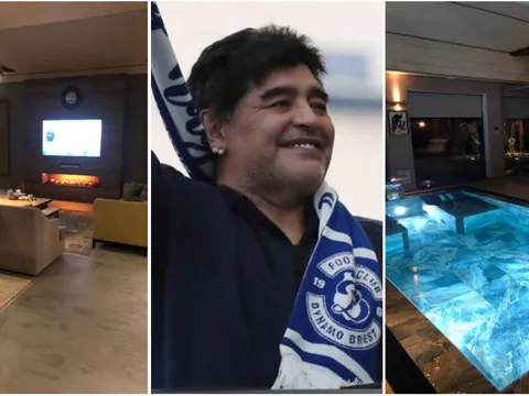 Sang Belarus, Maradona sẽ sống như hoàng đế tại biệt thự triệu đô