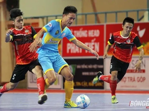 Giải futsal VĐQG 2017: Ứng cử viên vô địch Sanna Khánh Hòa giải tỏa cơn khát