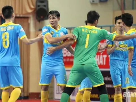 Vòng 4 giải futsal VĐQG: Sanna Khánh Hòa, Hải Phương Nam áp sát Thái Sơn Nam