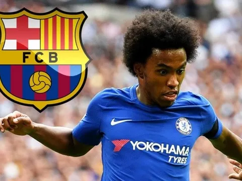 Sao Barca giận dữ vì CLB nhắm mua Willian