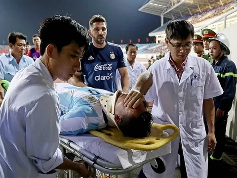 Va chạm với cầu thủ U22 Việt Nam, "sao" U20 Argentina có nguy cơ lỡ VCK U20 World Cup