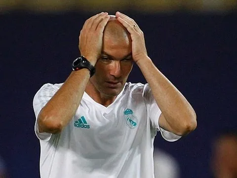 Sắp đấu M.U, Zidane đau đầu trên sân tập