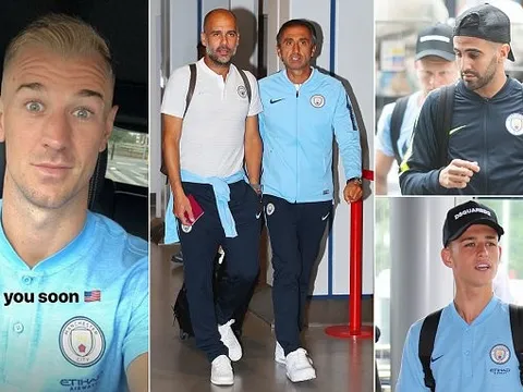 Sắp rời Etihad, Joe Hart vẫn rạng rỡ cùng Man City du đấu