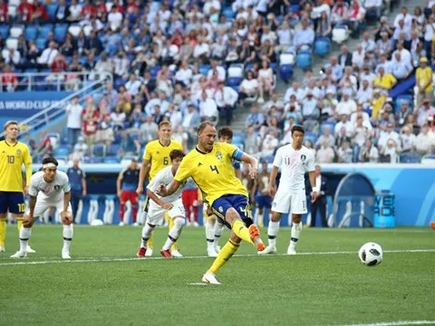 Sau hơn 16 năm, Thụy Điển mới biết đá penalty