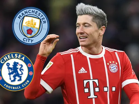 Sau Real đến lượt Chelsea, Man City "tham chiến" vì siêu tiền đạo Bayern