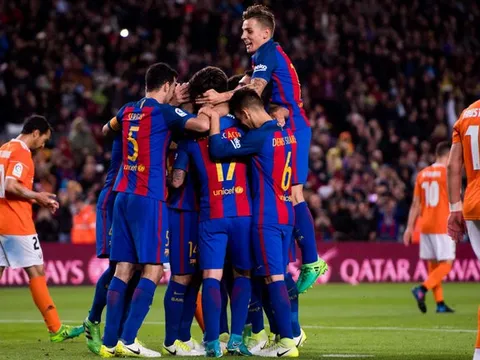 Sau tất cả, Mascherano có bàn thắng đầu tiên cho Barca