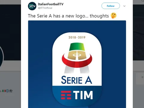 Serie A đổi Logo, chờ đợi kỷ nguyên mới