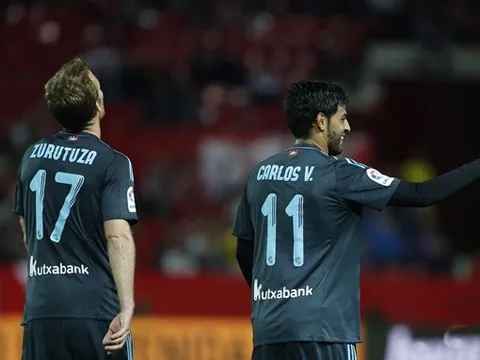 Sevilla tự bắn vào chân mình khi hòa Sociedad