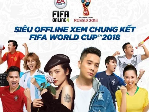 SIÊU OFFLINE FIFA ONLINE 4 - Xem chung kết World Cup 2018