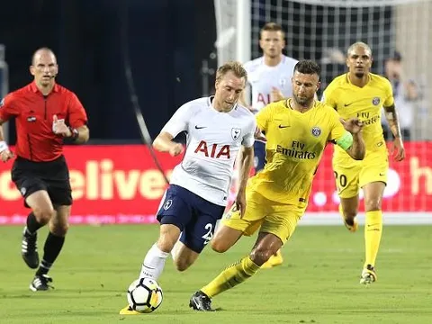 Siêu phẩm của Christian Eriksen vào lưới PSG