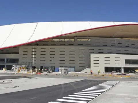 Siêu sân vận động mới của Atletico sắp hoàn tất